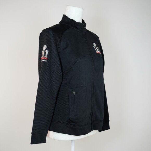 Cutter & Buck Black Super Bowl 51 Atlanta Falcons Full-Zip Jacket – Size S - Picture 3 of 8